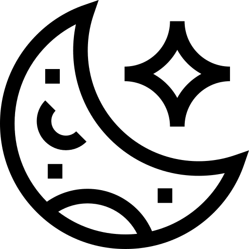 Moon miscellaneous moon star icon
