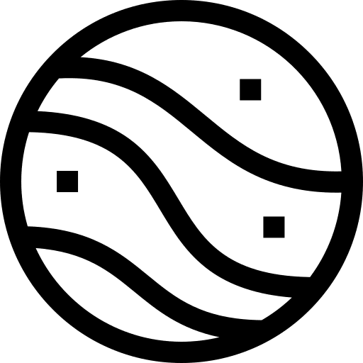 Planet planet science jupiter icon