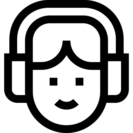 Commentator racing microphone race icon