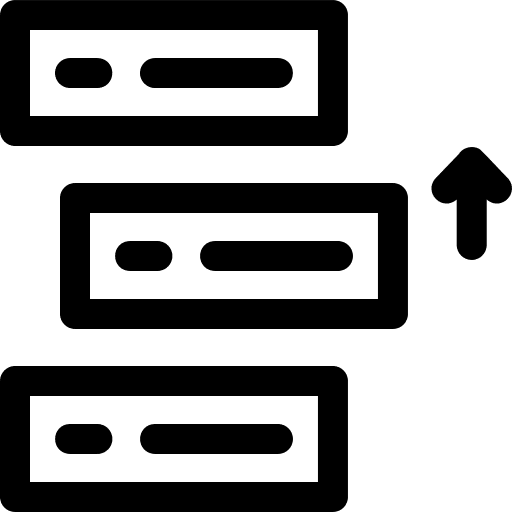 Ranking ranking rate increase icon