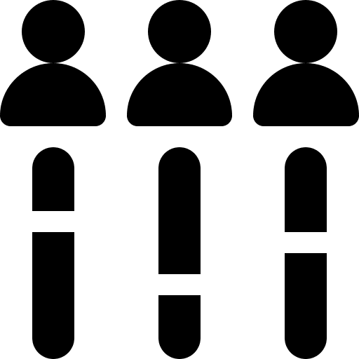 Capacity people capacity users icon