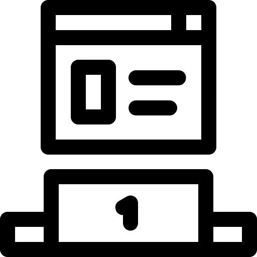 Rating rating star online icon