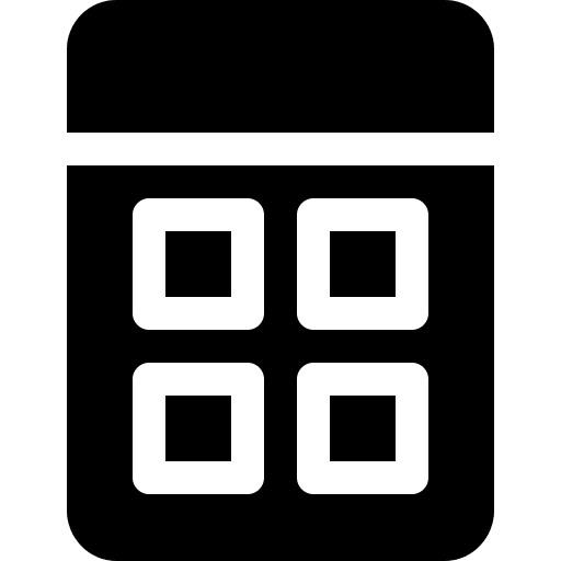 Calculator electronics business and finance calculator icon