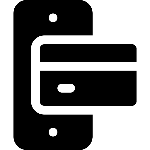 Payment smartphone payment credit card icon
