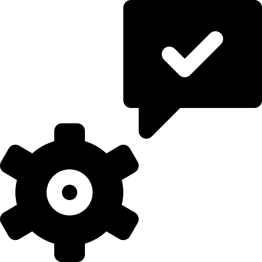 Process process speech bubble business and finance icon