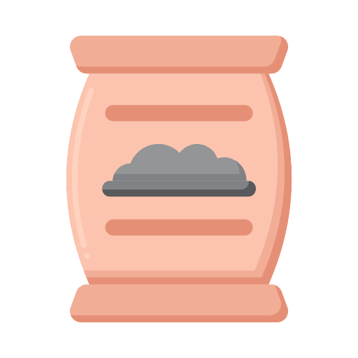 Cement construction and tools material construction icon Cement construction and tools material construction icon