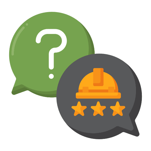 Experts free advice construction and tools icon