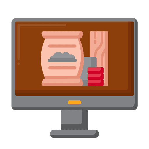 Materials storage database material icon Materials storage database material icon