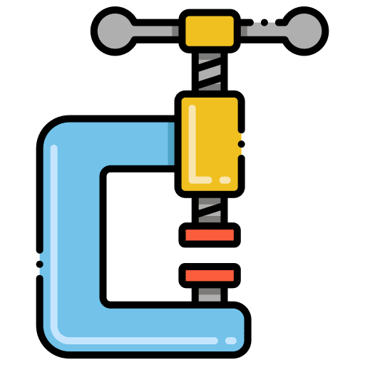 Clamp clamp clamps equipment icon