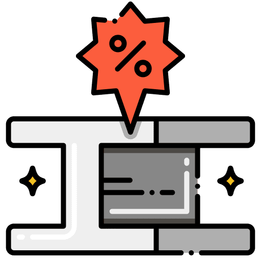 Materials material retail commerce and shopping icon