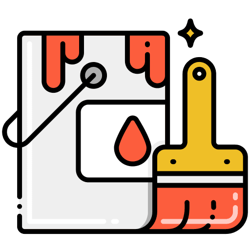 Paint bucket graphic design edit tools graphic tool icon