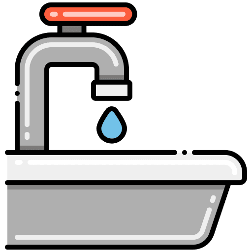 Plumbing laundry ecology and environment drop icon