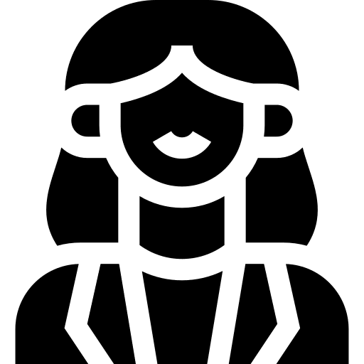 Woman professions and jobs afro user icon