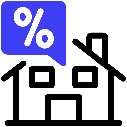 Offer real estate house price icon Offer real estate house price icon
