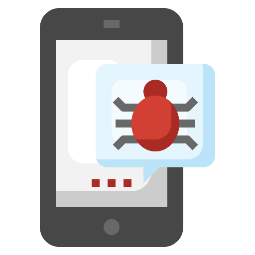 Bug miscellaneous mobile phone smartphone icon