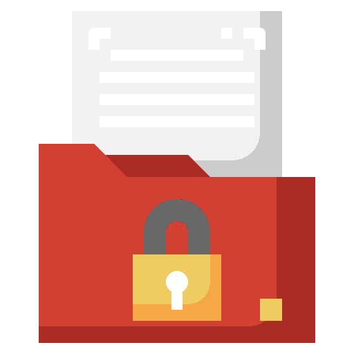 Folder files and folders interface folder icon