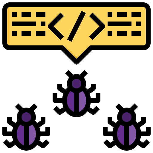 Code programming security seo and web icon