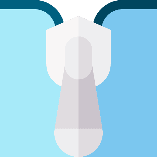 Zipper clothing fashion zipper icon