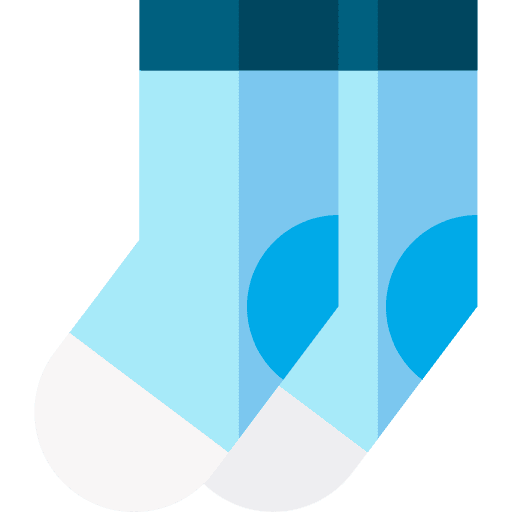 Socks footwear warm feet icon Socks footwear warm feet icon
