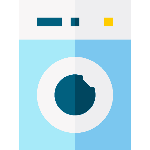 Washing machine electrical appliance furniture and household laundry icon Washing machine electrical appliance furniture and household laundry icon