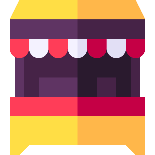 Food stand street food food stand food cart icon