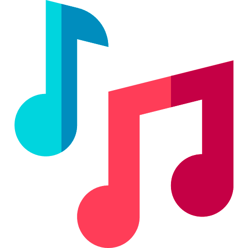 Music note quaver music and multimedia musical note icon