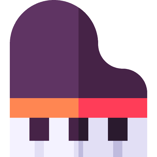 Grand piano grand piano keys piano icon Grand piano grand piano keys piano icon