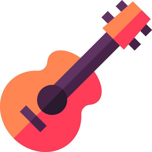 Guitar acoustic guitar folk musical instrument icon Guitar acoustic guitar folk musical instrument icon