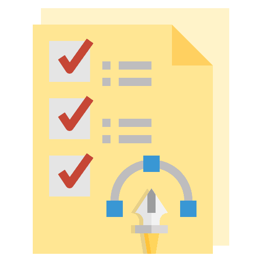 Testing testing exam pencil icon Testing testing exam pencil icon