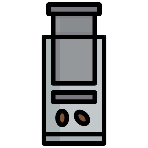Aeropress coffee maker aeropress brew icon
