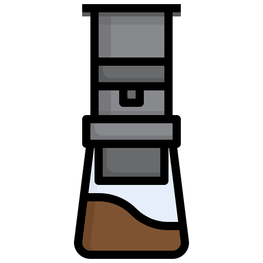Coffee drip coffee maker coffee filter icon