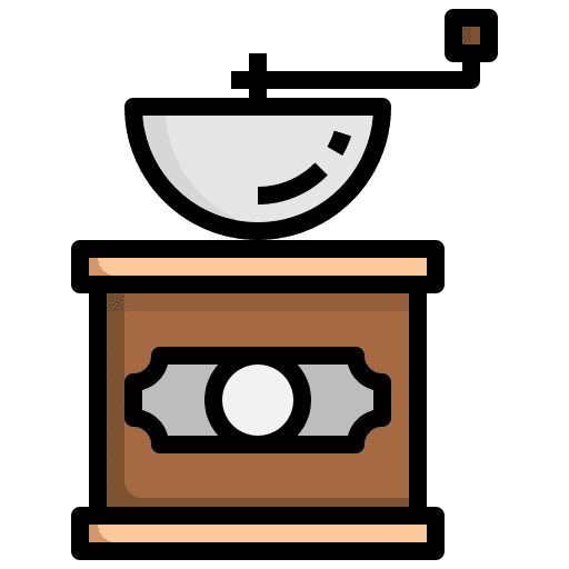 Coffee mill miscellaneous kitchen coffee mill icon