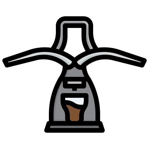 Coffee plunger utensil tools and utensils icon
