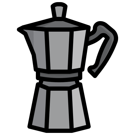 Kitchenware kitchenware coffee pot furniture and household icon