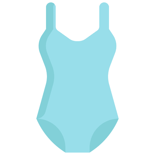 Swimsuit swim beach summer icon