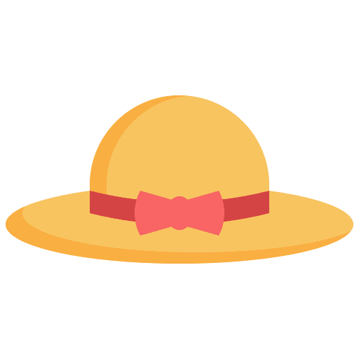 Hat pamela hat sunhat woman icon Hat pamela hat sunhat woman icon