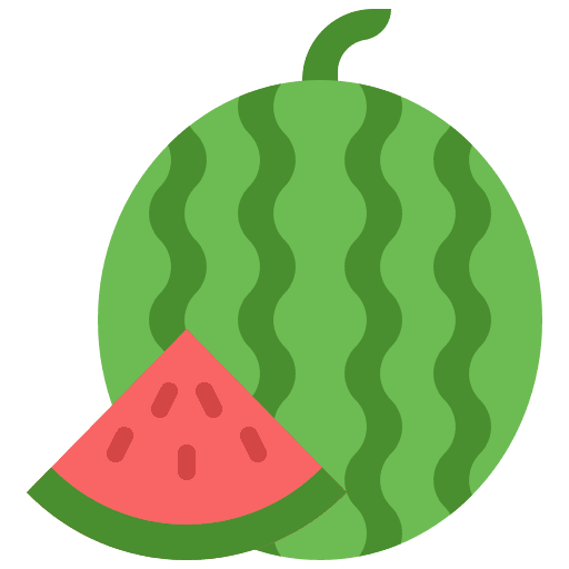 Watermelon healthy food food and restaurant vegetarian icon Watermelon healthy food food and restaurant vegetarian icon