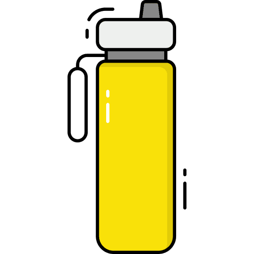 Thermos food and restaurant water flask water bottle icon