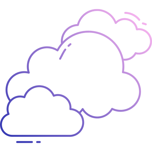Clouds weather forecast nature cloud icon