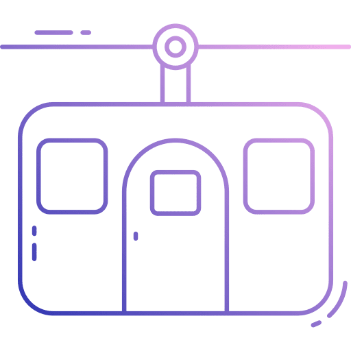 Cable car chairlift holidays cable car icon Cable car chairlift holidays cable car icon