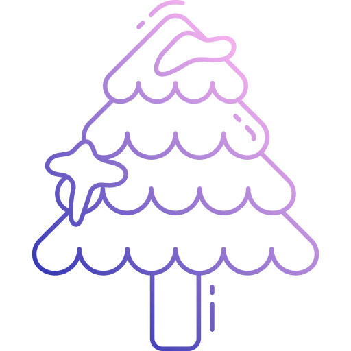 Pine tree landscape forest winter icon Pine tree landscape forest winter icon