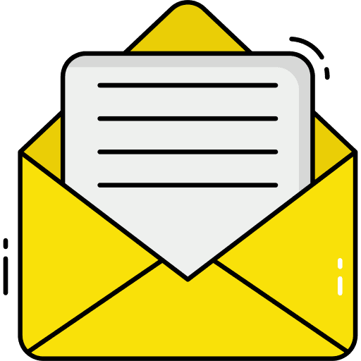 Application recruitment files and folders letter icon Application recruitment files and folders letter icon