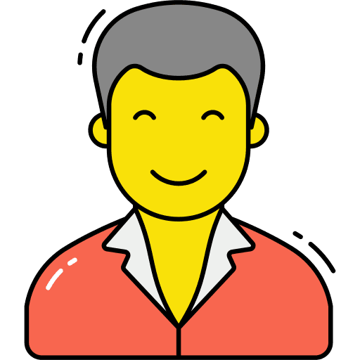 Employee office worker avatar job icon Employee office worker avatar job icon