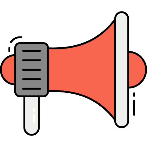 Promotion marketing megaphone communications icon Promotion marketing megaphone communications icon