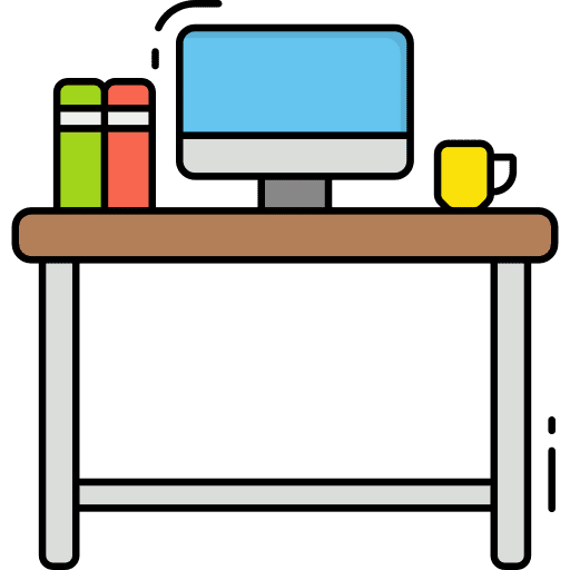 Workspace work place professions and jobs office icon Workspace work place professions and jobs office icon