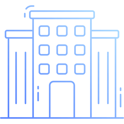 Office building architecture and city office company icon Office building architecture and city office company icon