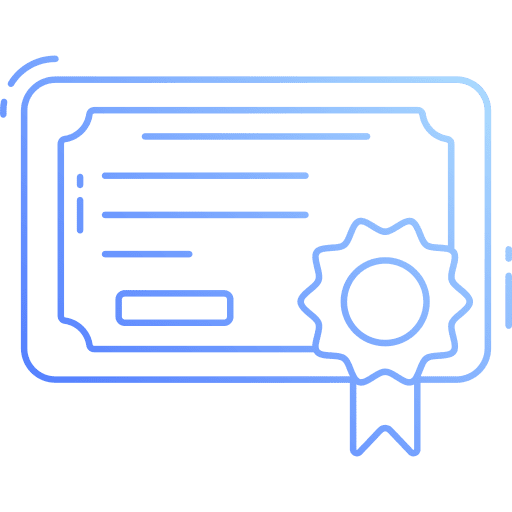Certificate certification best employee graduate icon Certificate certification best employee graduate icon