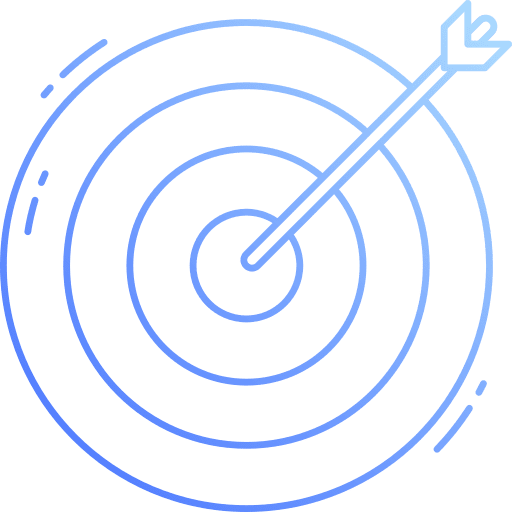 Goal challenge aim dart icon Goal challenge aim dart icon