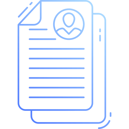 Personal data details applicant personal profile icon Personal data details applicant personal profile icon