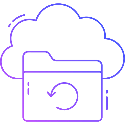 Backup cloud computing backup seo and web icon Backup cloud computing backup seo and web icon